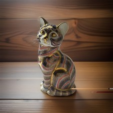 Royal Crown Derby Cat
