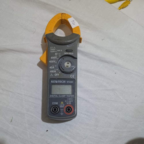 Kewtech kt200 clamp meter - kewtech,
