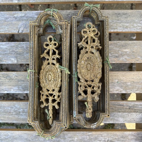 Victorian brass pierced finger - victorian,