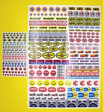 RC Vintage Retro Decals stickers Driver & Helmet logos BAJA Sand Scorcher 