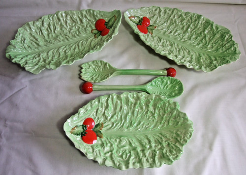 Carlton ware green - green, &