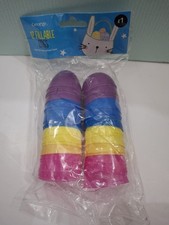 22 fillable plastic eggs for toys or egg hunts (unused) - free postage