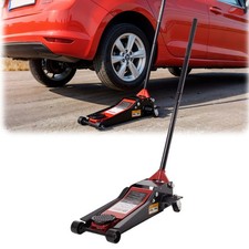 Heavy Duty 3 Ton Dual Pump Hydraulic Low Profile Floor Trolley Jack Car Garage