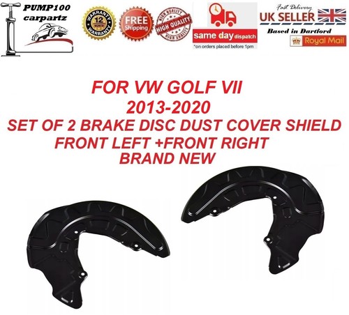 Dust shield golf - shield, front