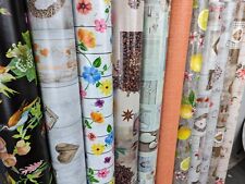 Wipe Clean PVC Oilcloth Wipeable Plastic Cover Tablecloth Protector 2025