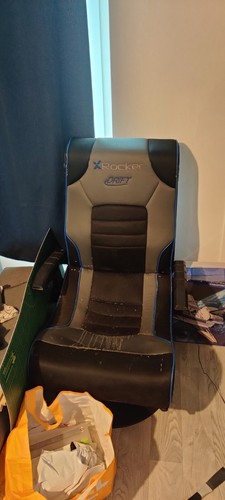 Rocker gaming chair - gaming, black