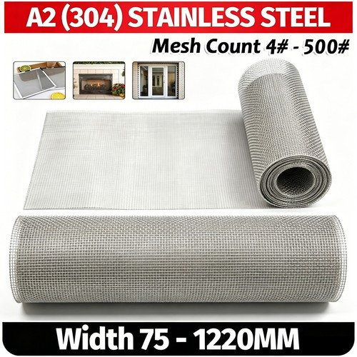 Stainless steel woven wire - steel,