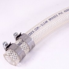 Heavy Duty Braided Clear PVC