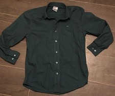 Official Scouts long sleeved dark green shirt buttons & collar size XS