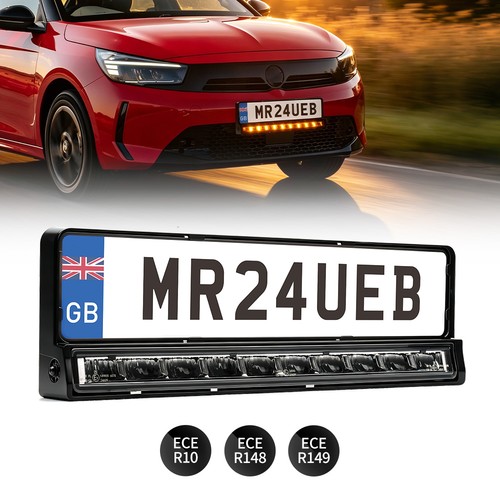 Number plate holder - plate, with