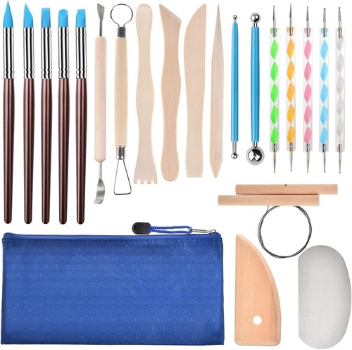 Golderoc 22pcs clay tools set - clay,