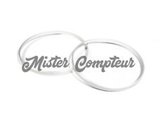 pair of aluminum rings / straps for Honda CB750 K1 to K7 / crimp ring for gauge