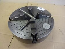 Colchester Bantam 4 jaw chuck Burnerd 8" D-13  thin body + key