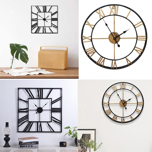 Large open face clock - face, modern