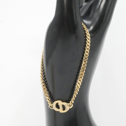 Christian dior logo chain - christian,