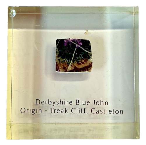 Derbyshire blue john - john, fluorite