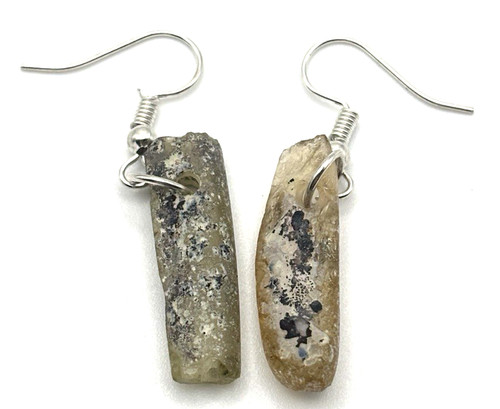Ancient roman glass - ancient, earrings
