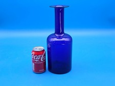 Gulvase Cobalt Blue Glass Vase