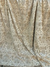 Beautiful Vintage Heavy Tapestry Chenille Velvet Single Door Curtain 84”D X 96”W