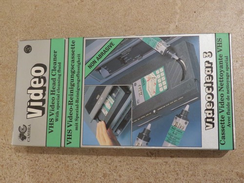 Vcr head cleaner - head, video