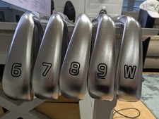 PING i525 Black Dot Irons 6 - PW plus 0.5" and upgraded Fujikura Pro 65i R-Flex