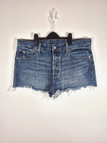 Levi cut off denim shorts - cut,