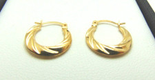 9ct Gold Small Twist Round