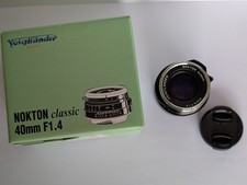 Voigtlander 40mm f1.4 VM