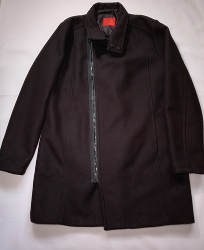 Zara man black winter coat - man,
