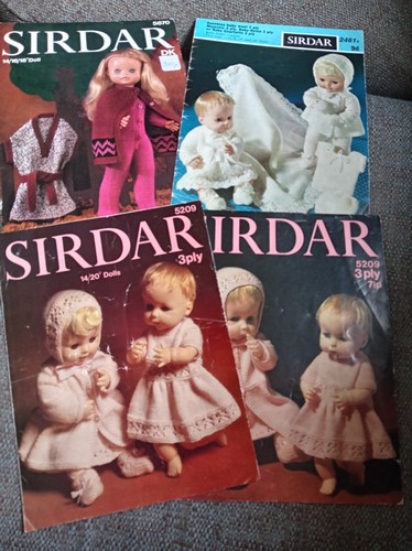 Vintage sirdar dolls clothes - vintage,