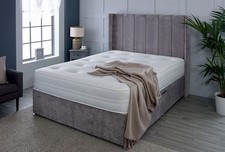 eXtreme Comfort 9'' White Tufted Spring Mattress for Single/Double/King Size