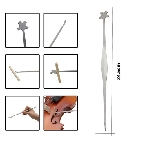 Stainless steel violin - stainless,