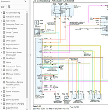 Ford F-150 2007 Color Wiring