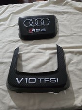 Engine cover carbon engine cover Audi RS6 C6 v10biturbo 07L103926B 07L103925D
