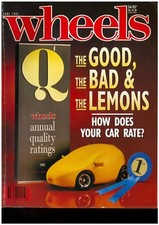 WHEELS car Magazine June 1991