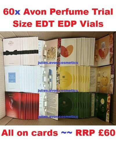 60x avon perfume trial size - avon,