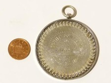 Scottish 1887 Aberdeen Silver COUNTESSWELLS PLOUGHING MATCH Medal J.M. ABD  #G16
