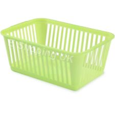 New Plastic Handy Storage Baskets School Home Office Kitchen Pharmacy Tidy Unit 