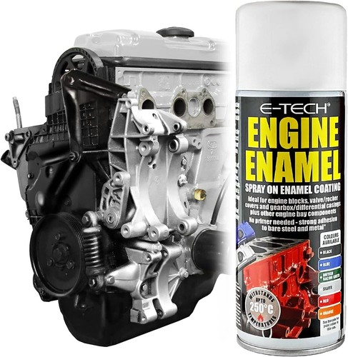 Heat resistant engine - resistant, enamel
