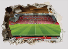 Smashed Wall Premier League Liverpool Wall Art Decal Kids Bedroom Wall Sticker