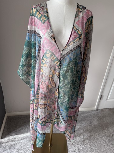 Zara multicolor paisley neck - zara,