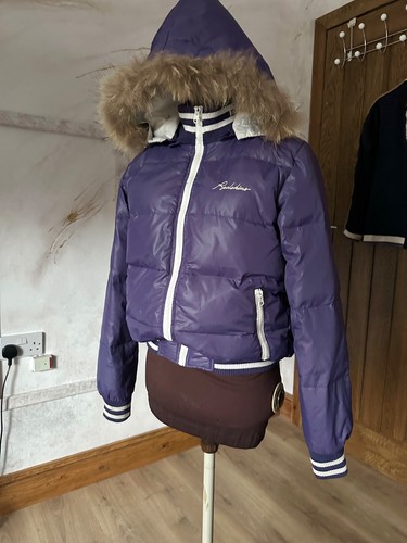 Redskins purple puffer bomber - purple,