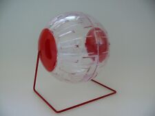 Large Hamster Run Play Ball On Steel Stand Mouse Gerbil Pet Toy Rodents Animal