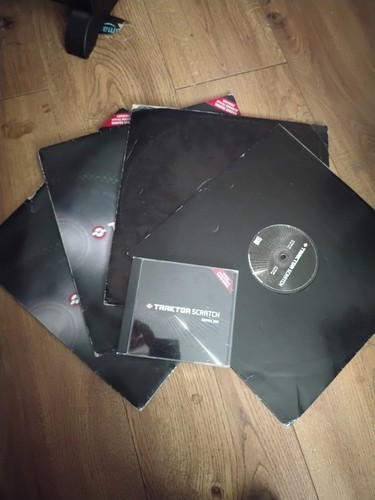 Traktor scratch control - control, vinyl