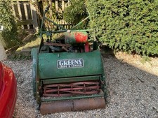 Vintage Petrol Ride On Greens Leeds And London Massive Lawn Mower