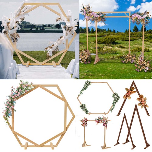Heavy duty wooden wedding arch - duty,