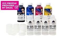 100ml Inktec Sublimation Ink Set + Easy Refill Bottles for Epson ET15000 Inc ICC