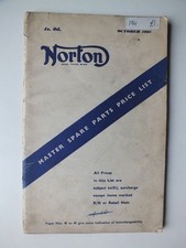 Norton Master Spare Parts