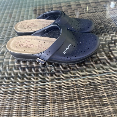 Ladies leather fly flot - fly, uk