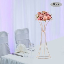 New Gold Vase Wedding Centrepieces Flower Stand for Anniversary Birthday Party